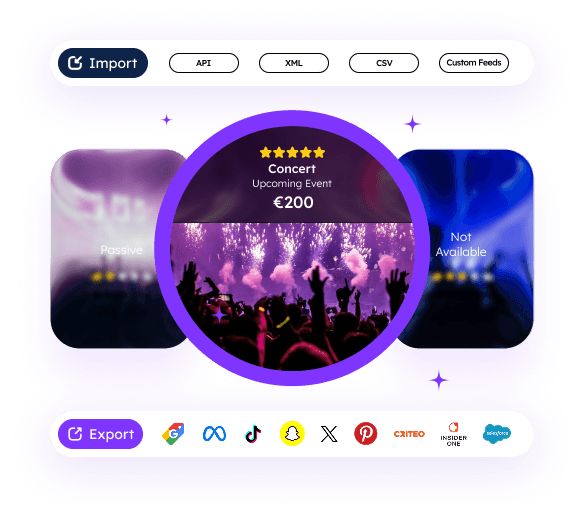 Sports & Live Events feed optimization - Optifeed